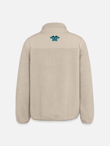 Brochet - Veste sherpa unisexe coupe décontractée Stanley/Stella - beige
