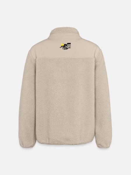 le petit train jaune - Veste sherpa unisexe coupe décontractée Stanley/Stella - beige