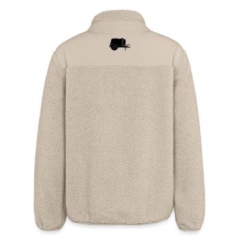Machine d’élevage de citernes vautours - Veste sherpa unisexe coupe décontractée Stanley/Stella - beige - Dos