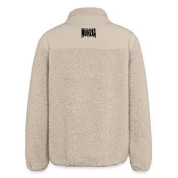 t-shirt Nunzia t-shirt idée cadeau - Veste sherpa unisexe coupe décontractée Stanley/Stella - beige - Dos