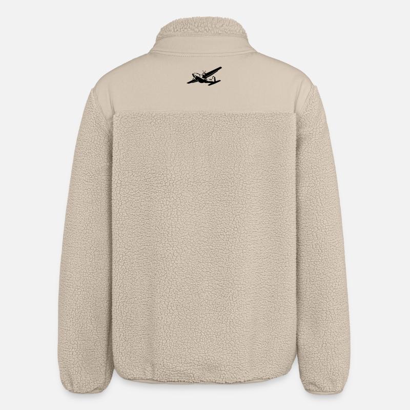 c160 - Relaxed Fit Unisex Sherpa Jacket by Stanley/Stella - beige