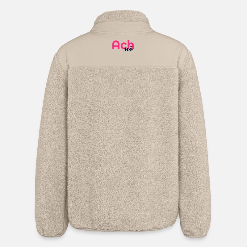 Expression of disappointment - Relaxed Fit Unisex Sherpa Jacket by Stanley/Stella - beige