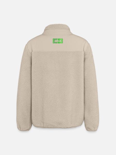 Antje - Veste sherpa unisexe coupe décontractée Stanley/Stella - beige