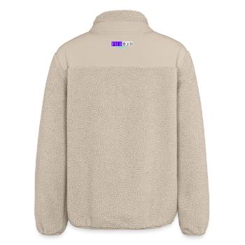 Palm Beach Florida - Relaxed Fit Unisex Sherpajacke von Stanley/Stella - Beige - Hinten