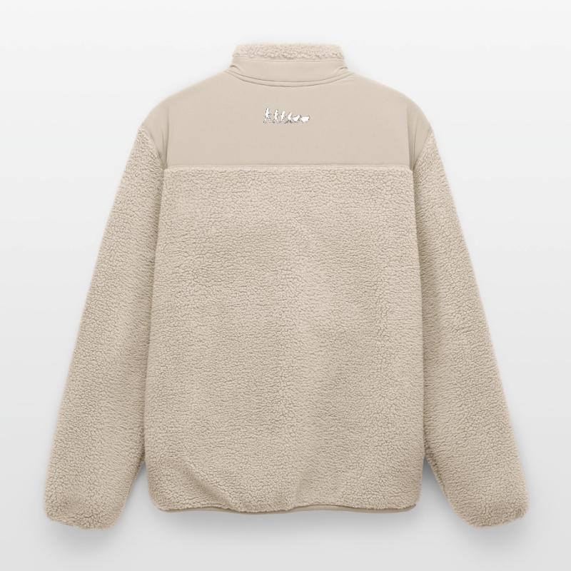 Evolution to Sheep: Herd Mindset Relaxed Fit Unisex Sherpa Jacket by Stanley/Stella