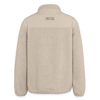 Sound Light Rigging Logo - Relaxed Fit Unisex Sherpajacke von Stanley/Stella - Beige - Hinten
