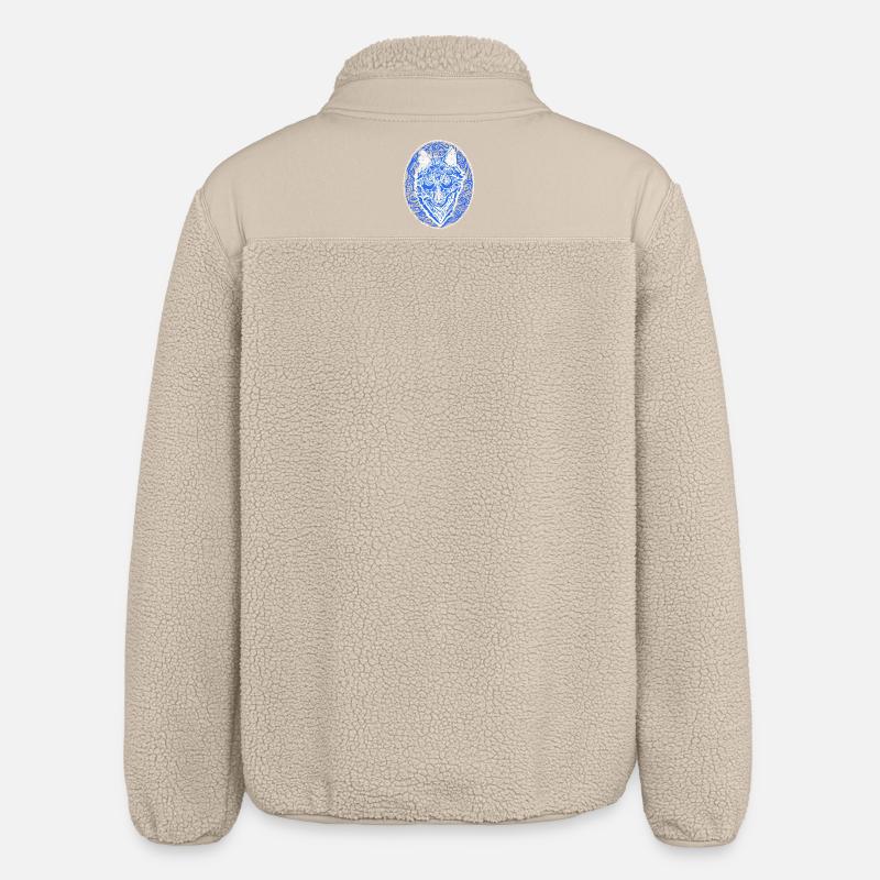 loup - Veste sherpa unisexe coupe décontractée Stanley/Stella - beige