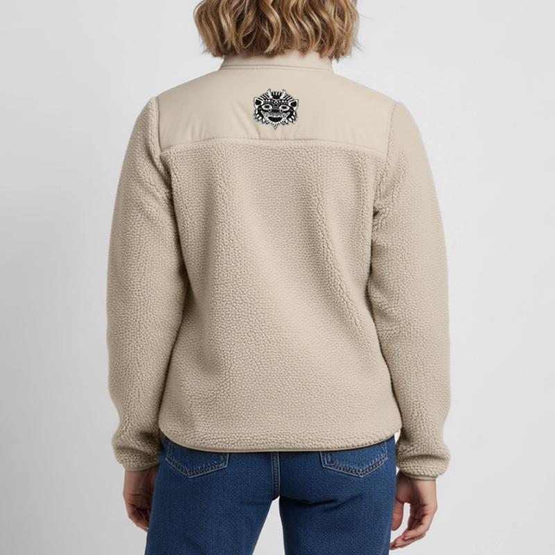 Drache oder Dämon? Relaxed Fit Unisex Sherpajacke von Stanley/Stella