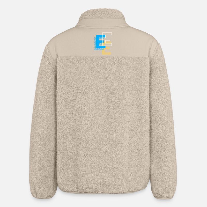 Conception E - Veste sherpa unisexe coupe décontractée Stanley/Stella - beige
