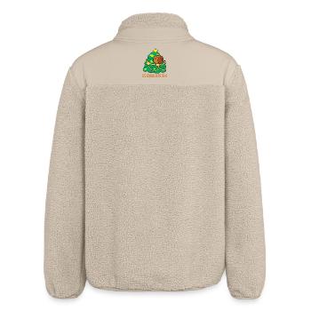 De toute façon, ça s’intensifie ! - Veste sherpa unisexe coupe décontractée Stanley/Stella - beige - Dos