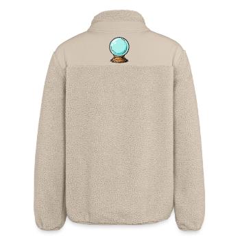 Boule de cristal - Veste sherpa unisexe coupe décontractée Stanley/Stella - beige - Dos