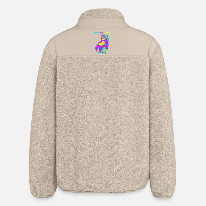 Party Tier Level 4 - Relaxed Fit Unisex Sherpajacke von Stanley/Stella - Beige