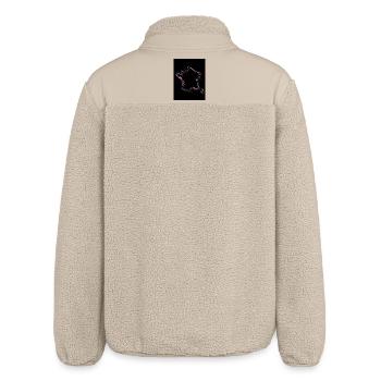 France - Veste sherpa unisexe coupe décontractée Stanley/Stella - beige - Dos