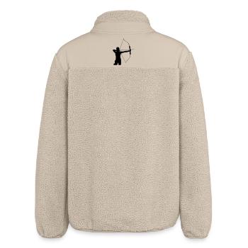 Bogenschütze - Relaxed Fit Unisex Sherpajacke von Stanley/Stella - Beige - Hinten