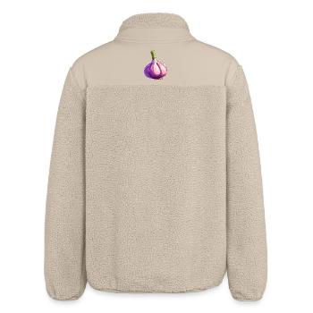 Ail - Veste sherpa unisexe coupe décontractée Stanley/Stella - beige - Dos