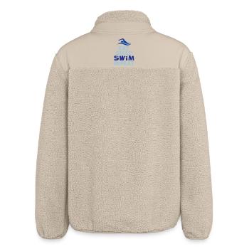 schwimmen - Relaxed Fit Unisex Sherpajacke von Stanley/Stella - Beige - Hinten