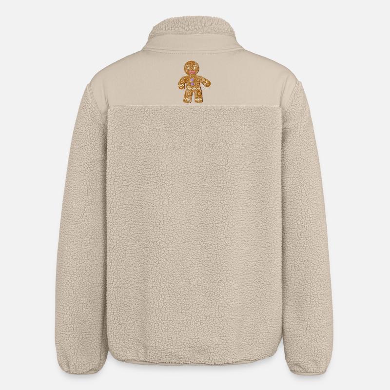 Biscuit - Veste sherpa unisexe coupe décontractée Stanley/Stella - beige