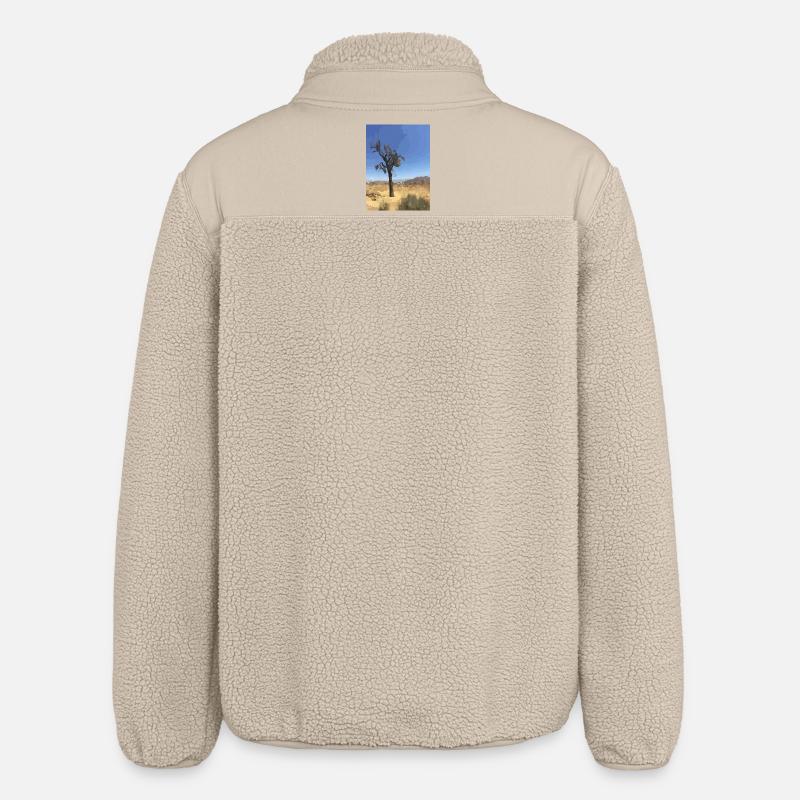 Joshua Tree - Relaxed Fit Unisex Sherpajacke von Stanley/Stella - Beige