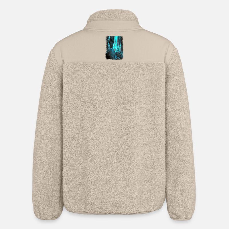 Cascade Rocheuse - Veste sherpa unisexe coupe décontractée Stanley/Stella - beige