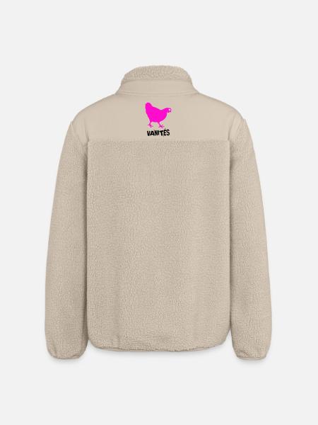 VANITÉS - Veste sherpa unisexe coupe décontractée Stanley/Stella - beige
