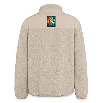 Luchs – Geist der Klarheit und Energie - Veste sherpa unisexe coupe décontractée Stanley/Stella - beige - Dos