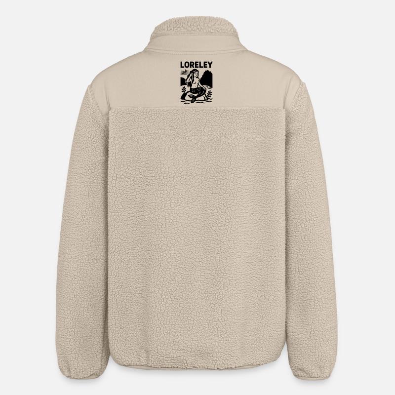 Loreley - Veste sherpa unisexe coupe décontractée Stanley/Stella - beige
