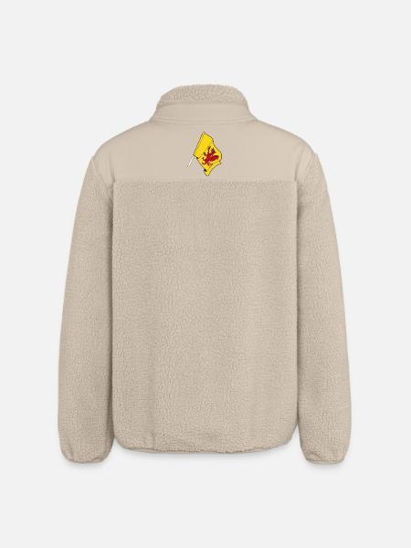 Drapeau du Somerset - Veste sherpa unisexe coupe décontractée Stanley/Stella - beige