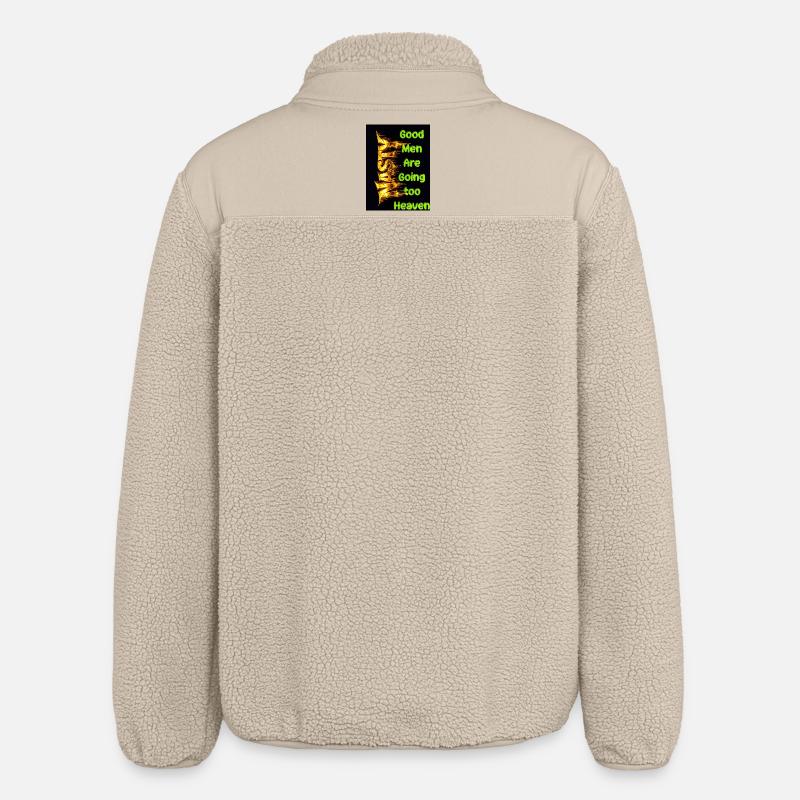 Les hommes bien vont au paradis - Veste sherpa unisexe coupe décontractée Stanley/Stella - beige