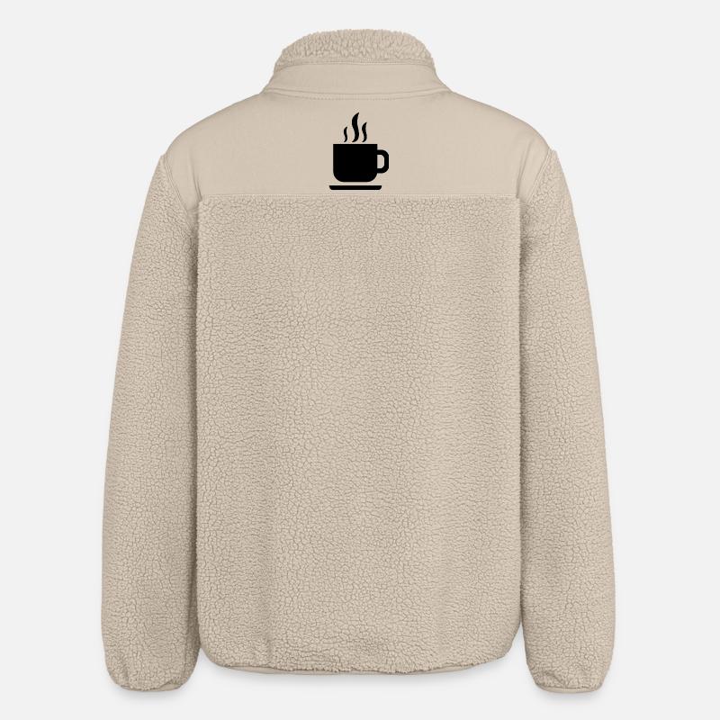 Tasse de café - Veste sherpa unisexe coupe décontractée Stanley/Stella - beige