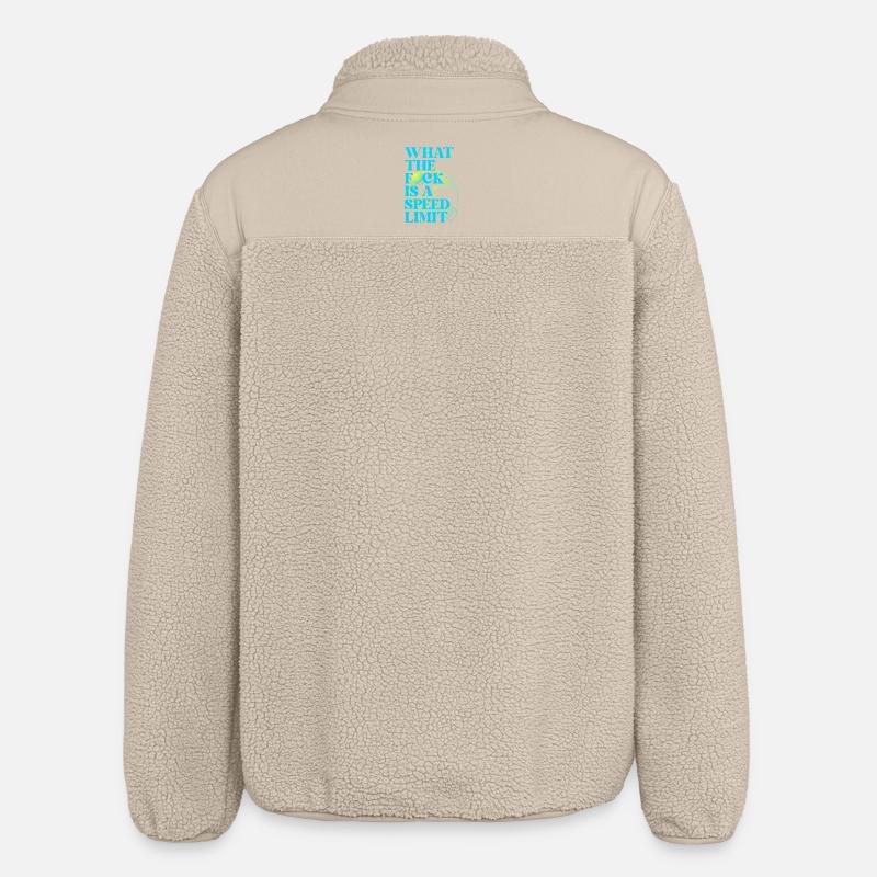 Voiture - Veste sherpa unisexe coupe décontractée Stanley/Stella - beige