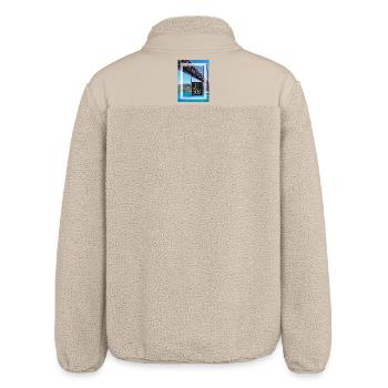 Lissabon LISBOA - Ponte de 25 Abril - Relaxed Fit Unisex Sherpajacke von Stanley/Stella - Beige - Hinten