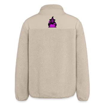 Hypnotic Witch Board - Relaxed Fit Unisex Sherpajacke von Stanley/Stella - Beige - Hinten