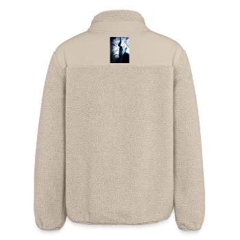 Dream Weaver - Relaxed Fit Unisex Sherpajacke von Stanley/Stella - Beige - Hinten