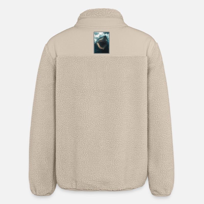 Requins Requin - Veste sherpa unisexe coupe décontractée Stanley/Stella - beige
