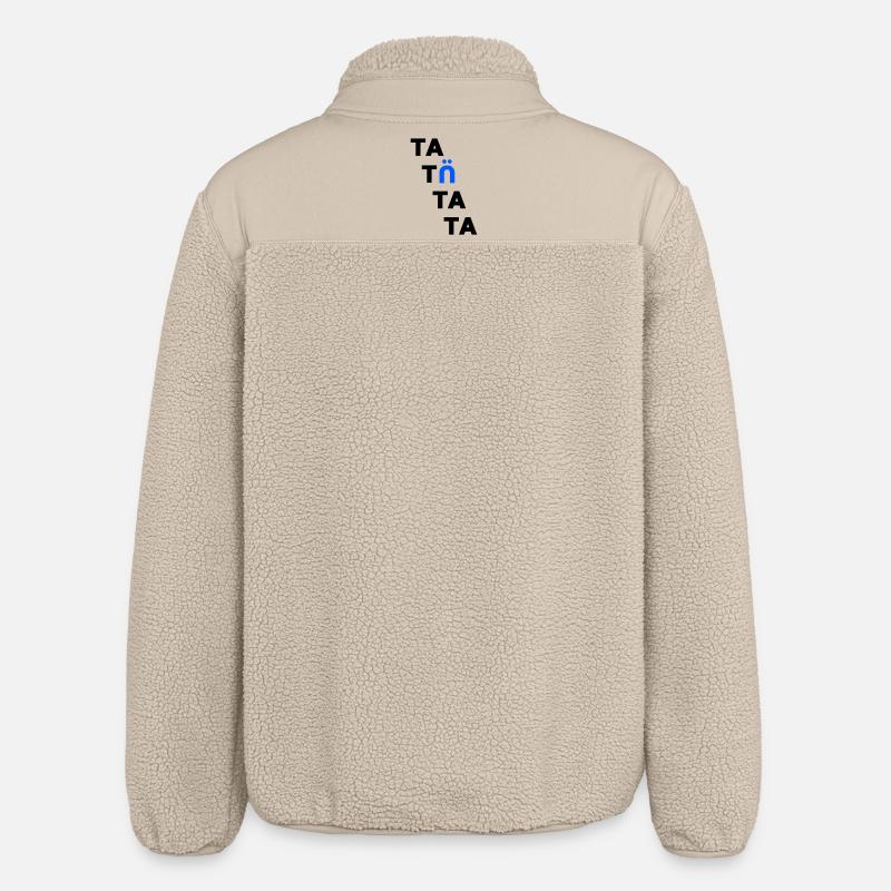 tatuetata - Relaxed Fit Unisex Sherpajacke von Stanley/Stella - Beige