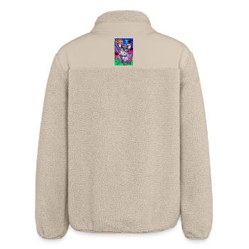 Koala - Veste sherpa unisexe coupe décontractée Stanley/Stella - beige - Dos