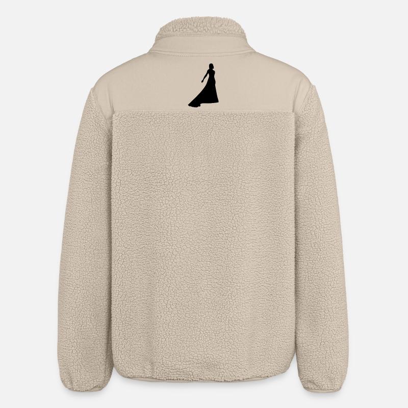 Dance - Relaxed Fit Unisex Sherpa Jacket by Stanley/Stella - beige