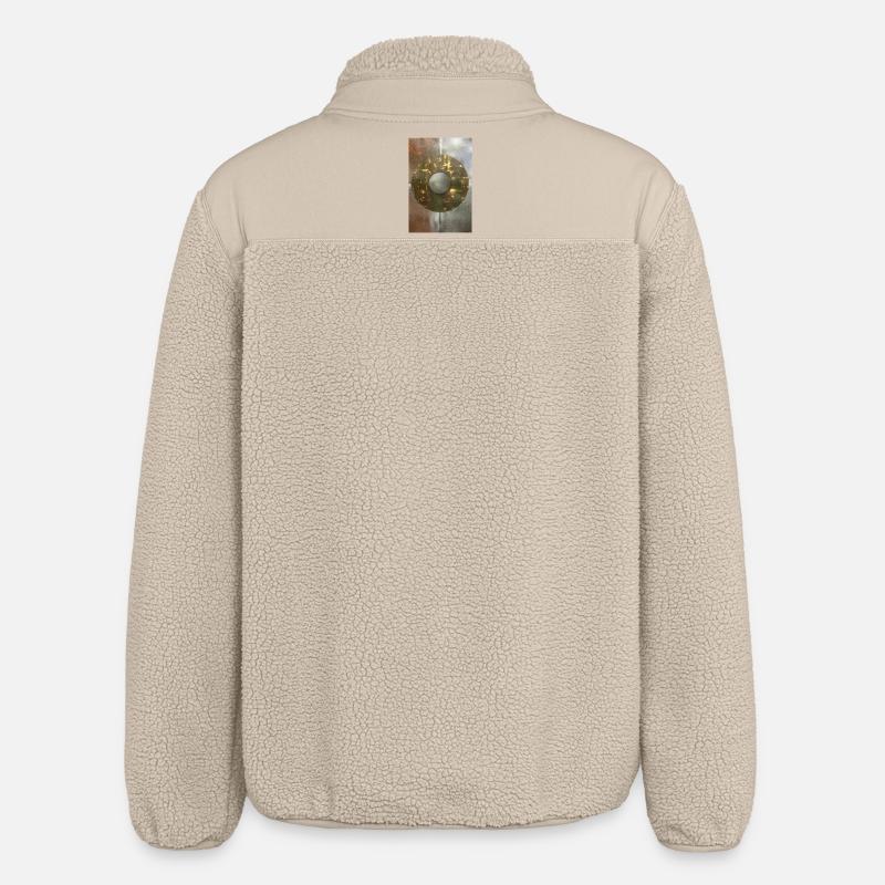 4Elemente - Relaxed Fit Unisex Sherpajacke von Stanley/Stella - Beige