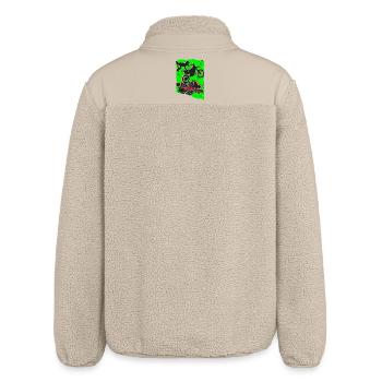 Cascade de motocross - Veste sherpa unisexe coupe décontractée Stanley/Stella - beige - Dos