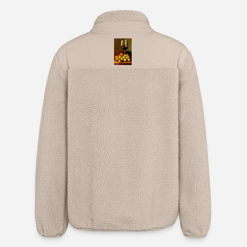 Buveurs de vin - Veste sherpa unisexe coupe décontractée Stanley/Stella - beige