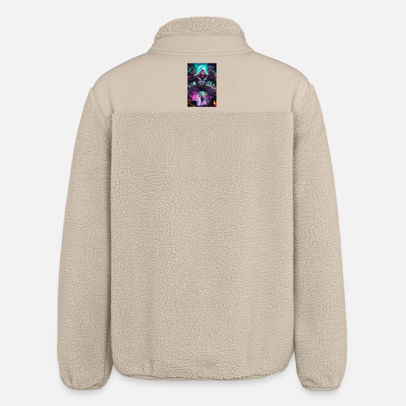 DJ Gorilla – Final Impact | Joyverse - Relaxed Fit Unisex Sherpajacke von Stanley/Stella - Beige