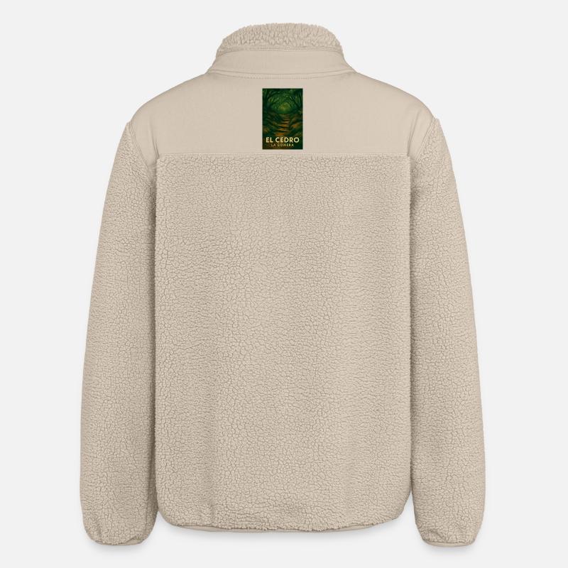 El Cedro – Mystischer Waldpfad - Relaxed Fit Unisex Sherpajacke von Stanley/Stella - Beige
