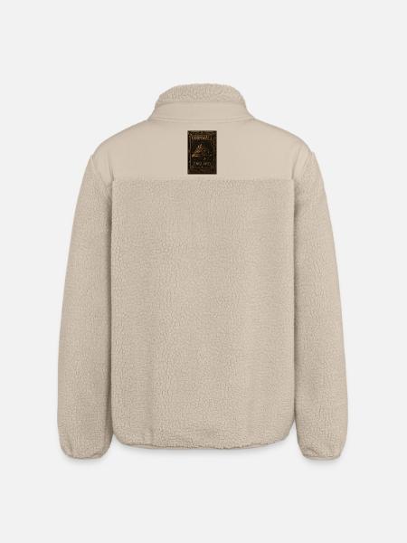 Cornwall England – Steampunk-reiseposter - Relaxed Fit Unisex Sherpajacke von Stanley/Stella - Beige