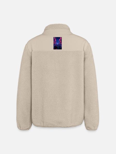 RockyZoo22 - Relaxed Fit Unisex Sherpa Jacket by Stanley/Stella - beige