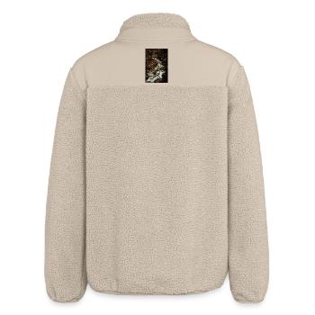 Autumn colors in the river.  - Relaxed Fit Unisex Sherpa Jacket by Stanley/Stella - beige - Back