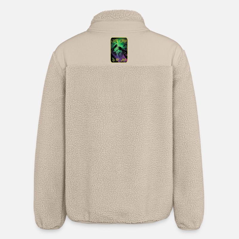 L’horreur cosmique, c’est mon truc - Veste sherpa unisexe coupe décontractée Stanley/Stella - beige