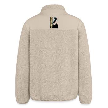 Parkour - Relaxed Fit Unisex Sherpa Jacket by Stanley/Stella - beige - Back