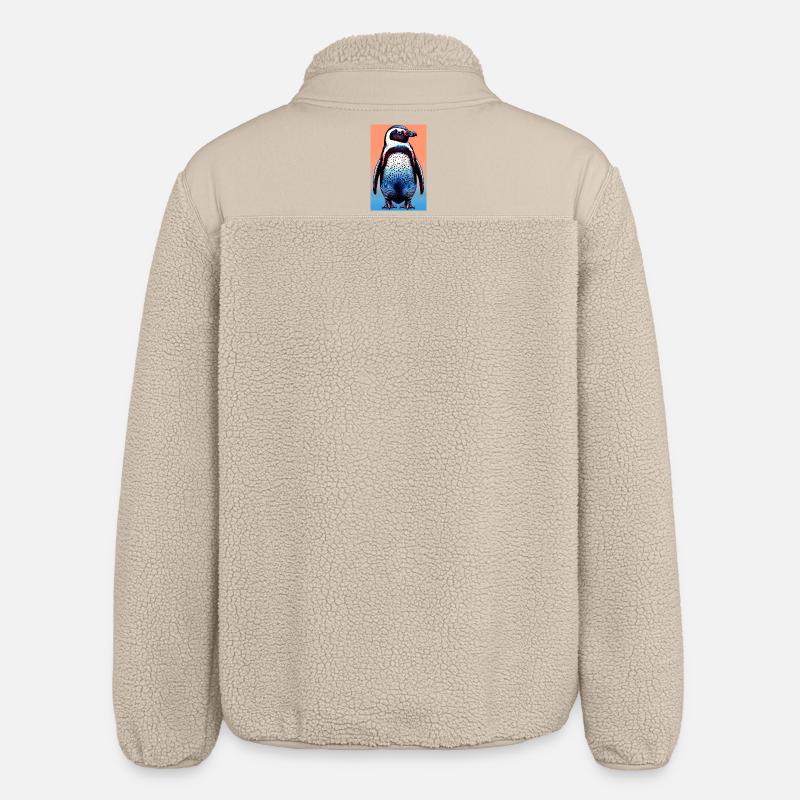 pingouin - Veste sherpa unisexe coupe décontractée Stanley/Stella - beige