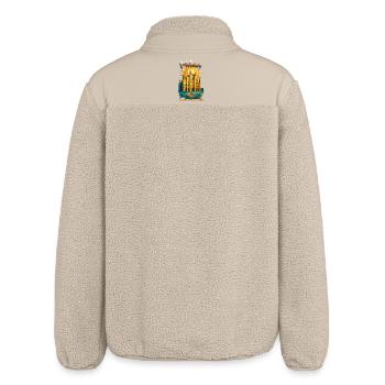 Duomo di Milano Retro Vintage Kathedrale Shirt - Relaxed Fit Unisex Sherpajacke von Stanley/Stella - Beige - Hinten