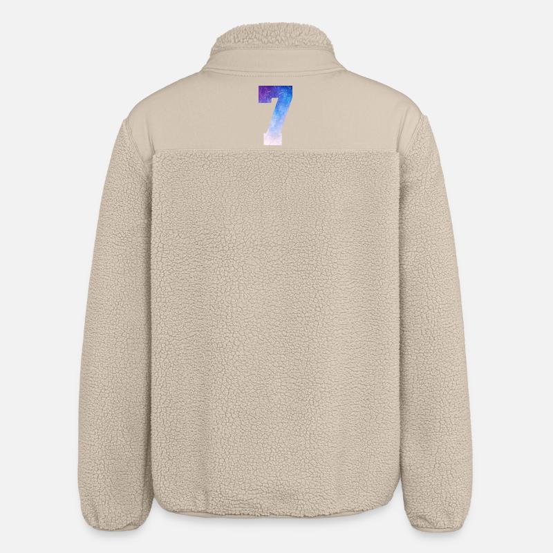 Issue 7 – 7th Anniversary Gift - Relaxed Fit Unisex Sherpa Jacket by Stanley/Stella - beige